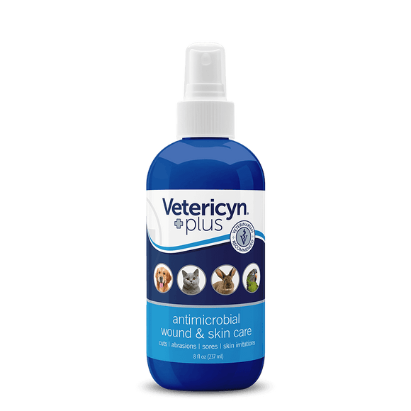 Vetericyn Plus® Antimicrobial All Animal Wound and Skin Care (16 oz)