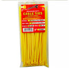 Tool City 8 in. L Yellow Cable Tie 100 Pack (8, Yellow)