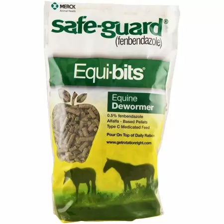 Merck & Co., Inc. Safe-Guard Equi-Bits Horse Deworming Pellets (3 lbs.)