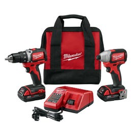 M18 Compact Drill/Impact Driver Combo Kit, Brushless