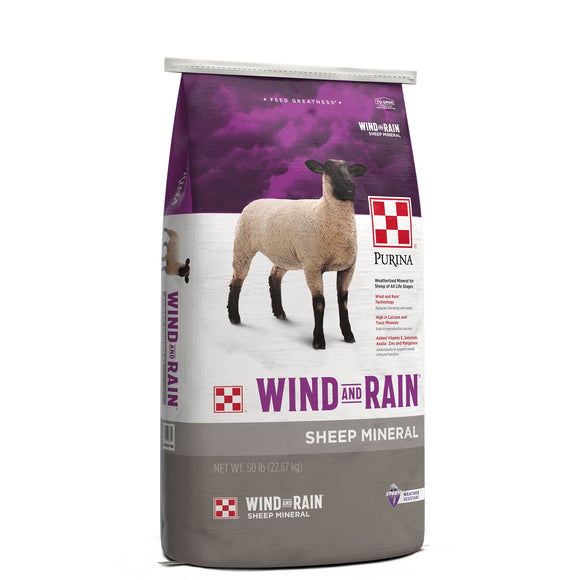 Purina Wind and Rain Sheep Mineral 50 lbs (50 lbs)