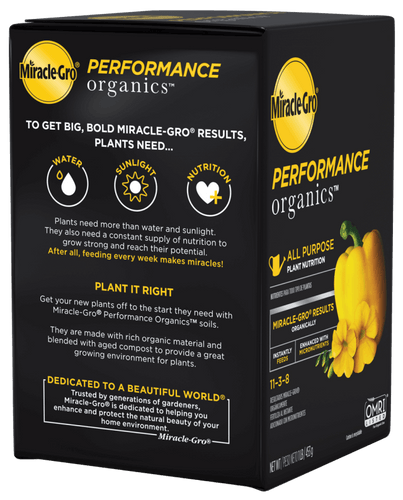 Miracle-Gro® Performance Organics® All Purpose Plant Nutrition (1 lbs)