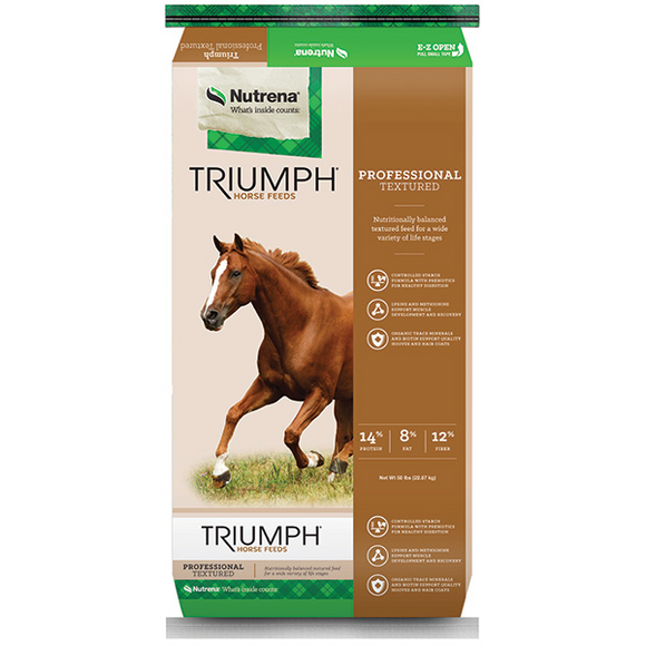 Nutrena® Triumph® Professional Horse Feed Textured (50 lbs)