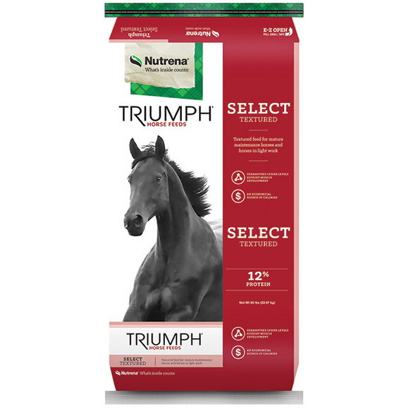 Nutrena® Triumph® Select Textured Horse Feed (50 lbs)