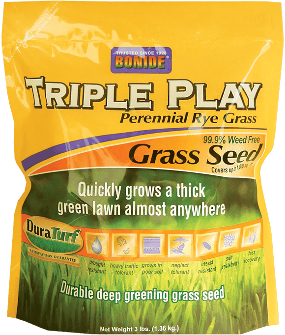 Bonide Triple Play Rye Grass Seed (7 lb)