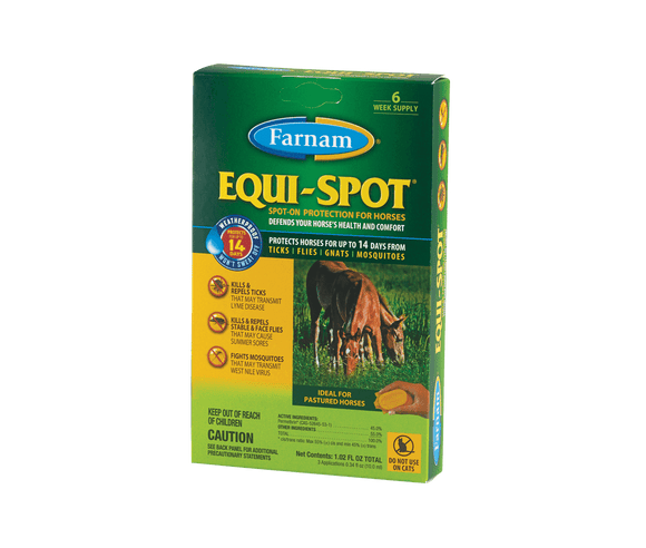 Equi-Spot® Spot-on Protection for Horses (6 Week Supply)