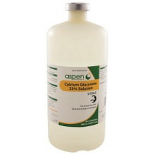 Aspen Veterinary Resources Calcium Gluconate 23% Solution - 500 mL