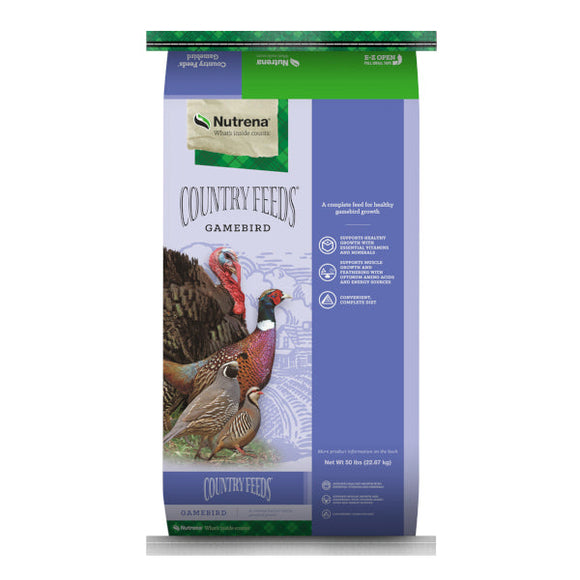 Nutrena® Country Feeds® Sporting Bird Flight Developer (BMD) Medicated Crumble (50 Lb.)