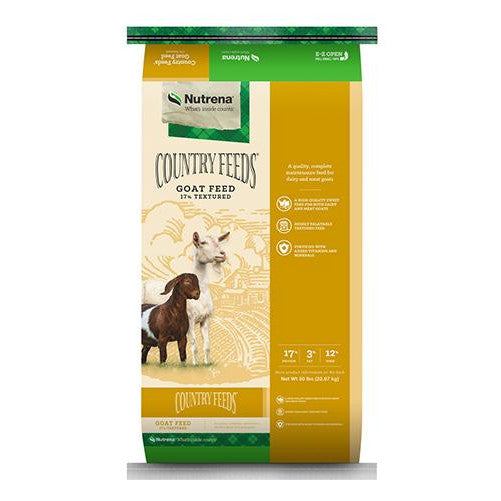 Nutrena® Country Feeds® Goat 17% Textured (50 lb)