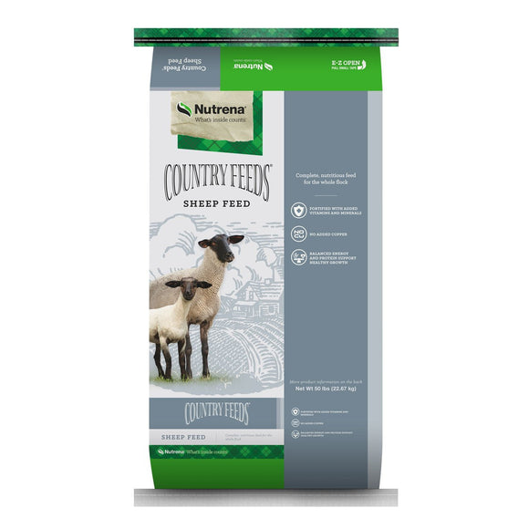 Nutrena® Country Feeds® 16% Pelleted Sheep Feed (50 lb)