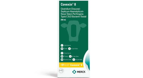 Merck Bovilis® Covexin® 8 10 Dose Vial (10 Dose)