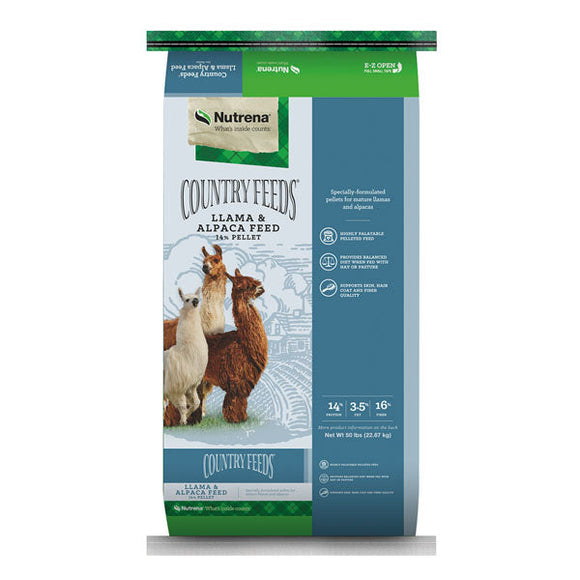 Nutrena® Country Feeds® Llama & Alpaca Feed (Pellets)