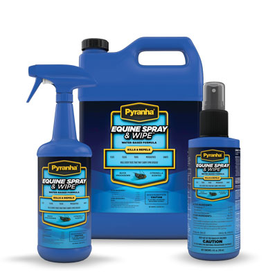 Pyranha Equine Spray & Wipe™ (32 oz)