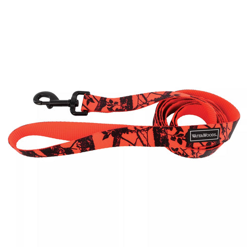 Coastal Pet Water & Woods Blaze Patterned Dog Leash (Medium/Large - 1 X 6')