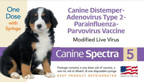 Durvet Canine Spectra® 5 (25 Dose)