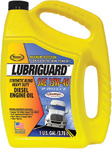 Warren Oil Lubriguard™ SAE 15W-40 CK-4/SN Synthetic Blend HD Diesel Engine Oil 1 Gallon (1 Gallon)