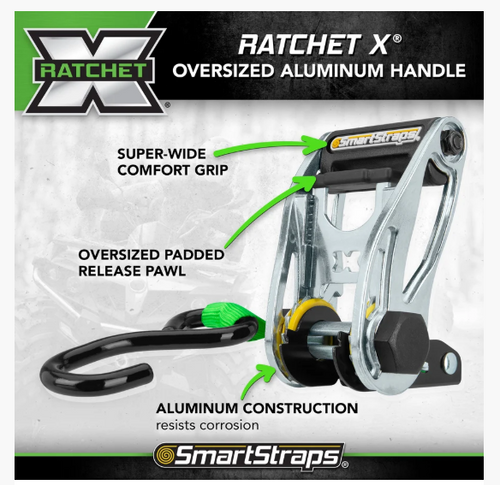 SmartStraps  Standard Duty Ratchet X Ratchet Tie Down