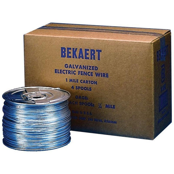 ELECTRIC FENCE WIRE GALVANIZED (17 GA-1320 FT)