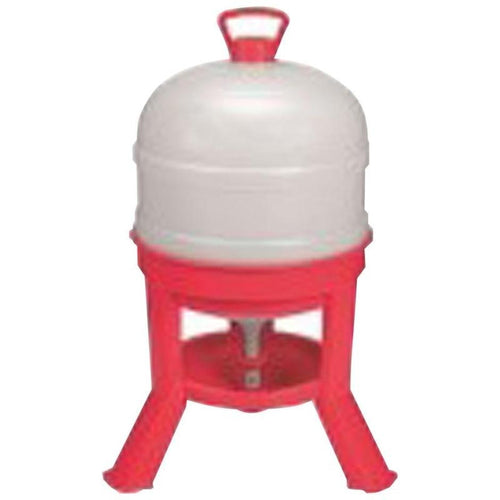 LITTLE GIANT DOME WATERER PLASTIC (10 GAL, RED)