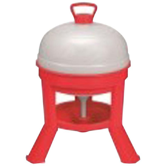 LITTLE GIANT DOME WATERER PLASTIC (10 GAL, RED)
