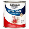 Painter's Touch Ultra Cover Latex Paint, Apple Red Gloss, 1-Qt.