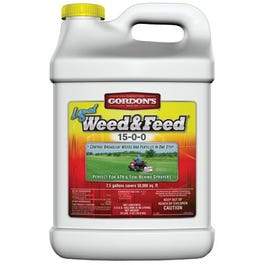 Liquid Weed & Feed, 15-0-0 Formula, Concentrate,  Covers 50,000 Sq. Ft., 2.5-Gallon