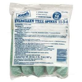 Evergreen Tree Spikes, 11-3-4, 5-Pk.