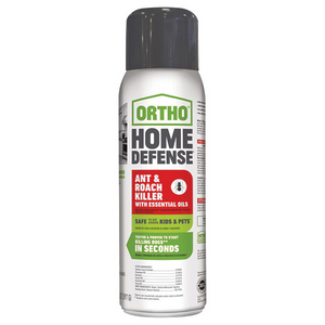 ORTHO HOME DEFENSE ANT & ROACH KILLER WITH ESSENTIAL OILS