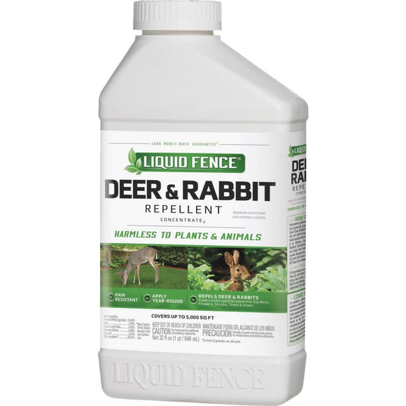 Liquid Fence 40 Oz. Concentrate Deer & Rabbit Repellent