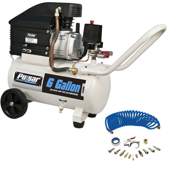 Pulsar 6 Gallon Air Compressor with Kit